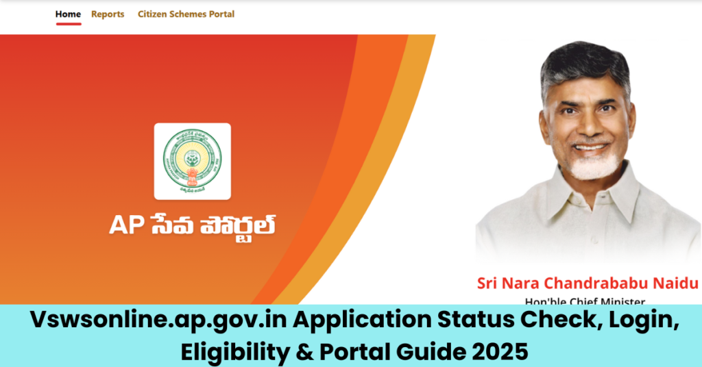 Vswsonline.ap.gov.in Application Status Check, Login, Eligibility & Portal Guide 2025
